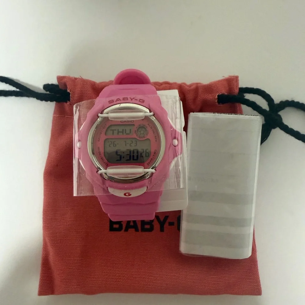 Casio Baby-G Pink Digital Sport Watch with Box - Picture 2 of 3